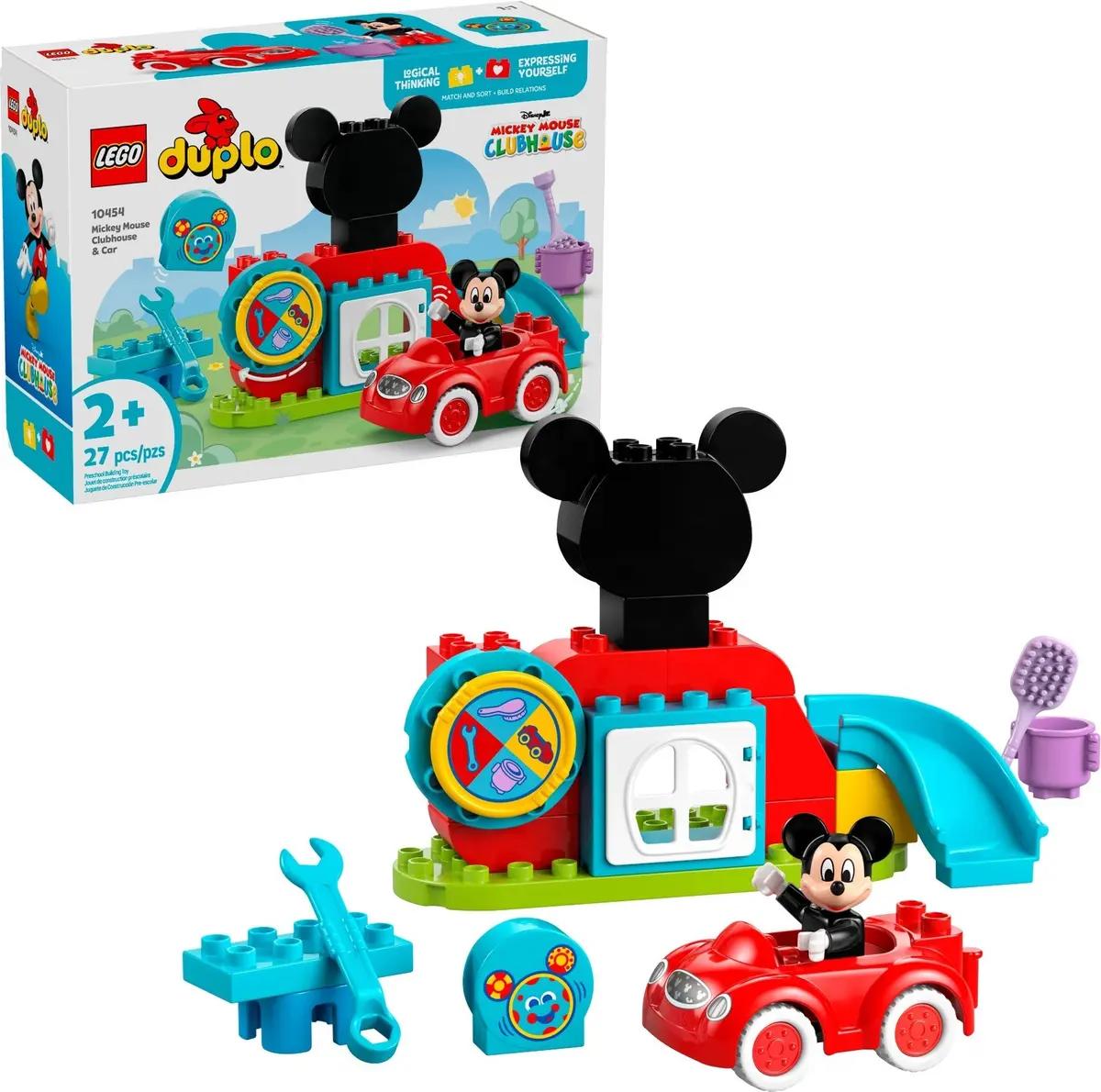 LEGO DUPLO 10454 Mickey Mouse Clubhouse & Car set, image 3
