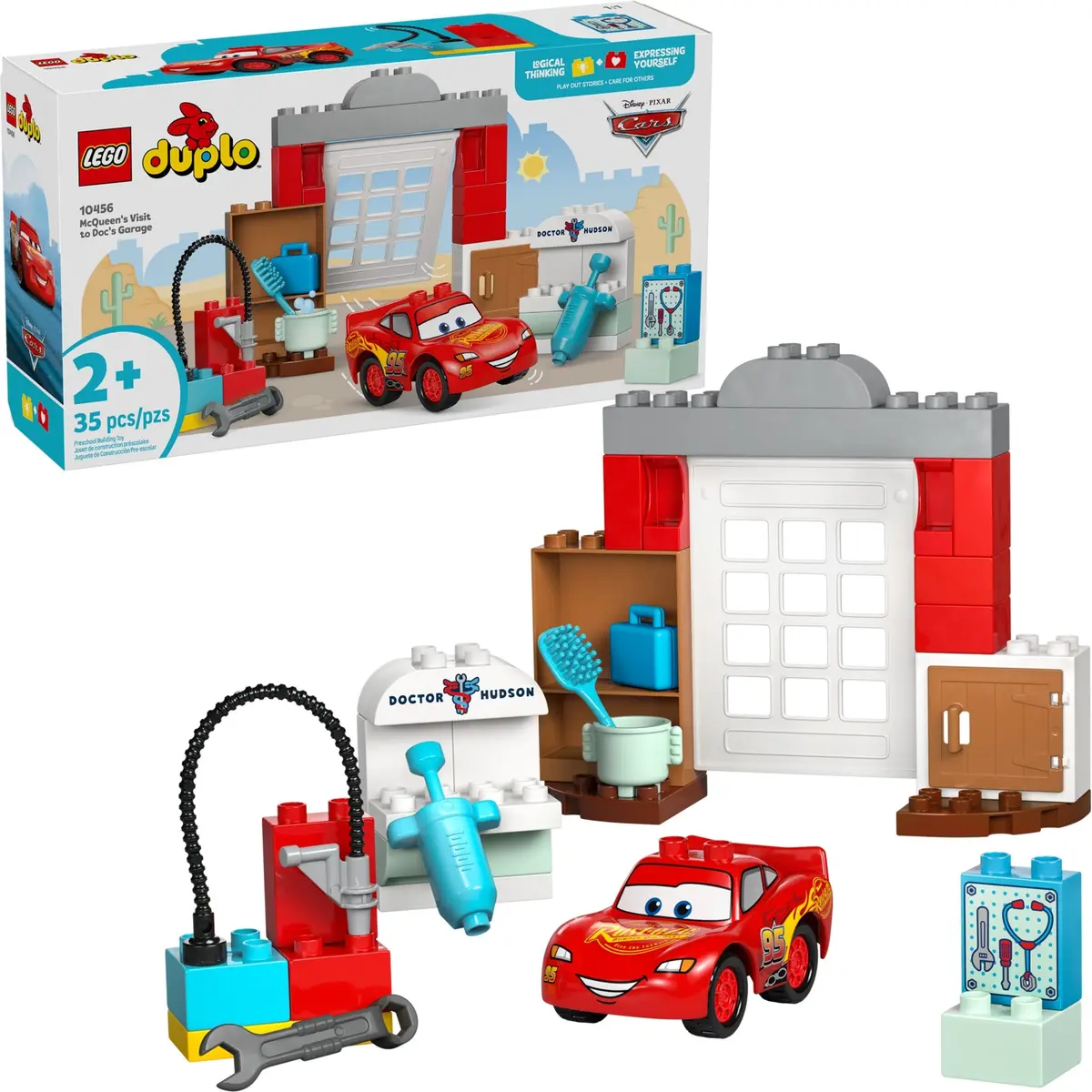 LEGO DUPLO 10456 McQueen's Visit to Doc's Garage set, image 3