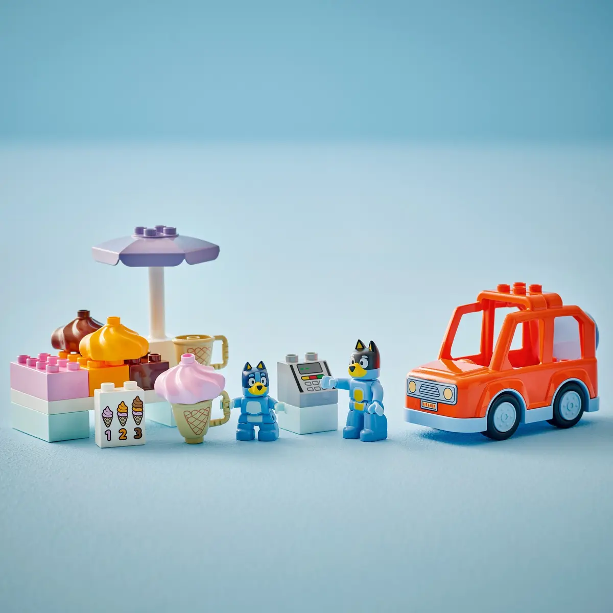 LEGO DUPLO 10458 Ice Cream Trip with Bluey set, image 6