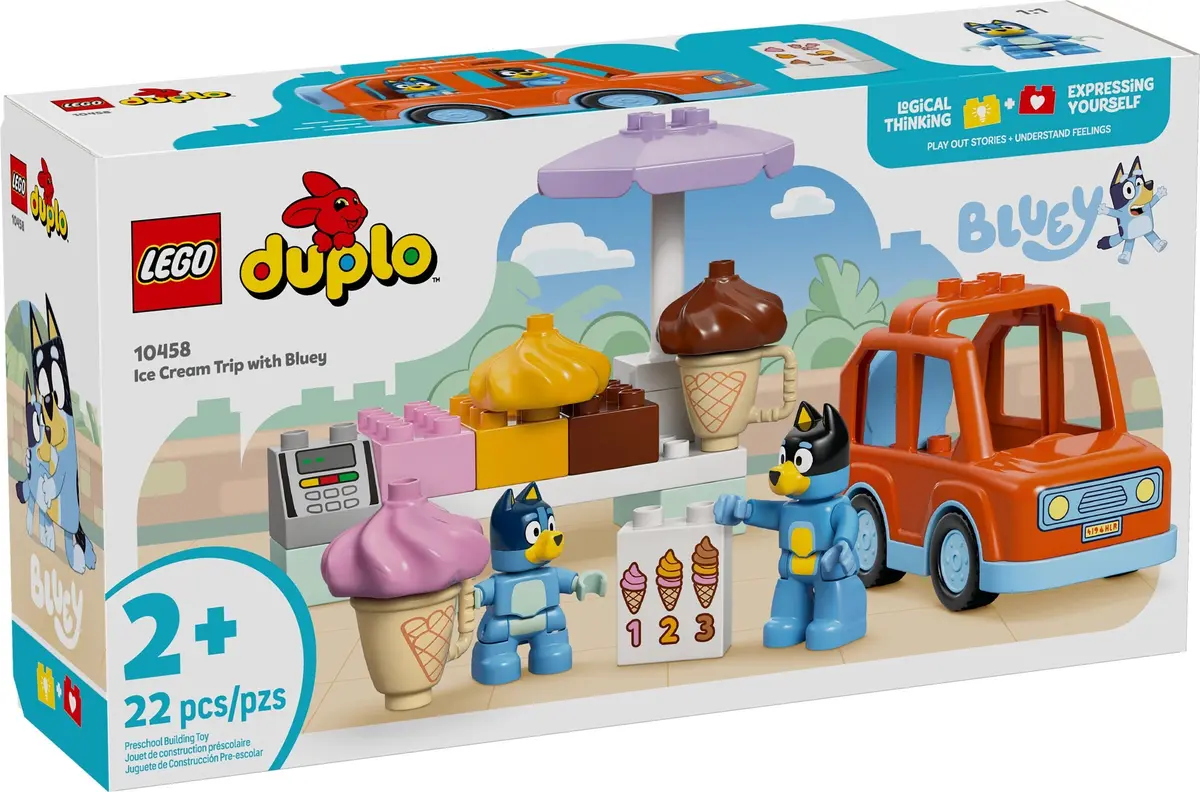 LEGO DUPLO 10458 Ice Cream Trip with Bluey set, image 2
