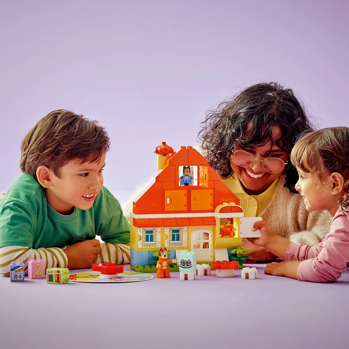 LEGO DUPLO 10459 Bluey's Family House with Memory Game set, image 6