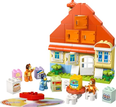 LEGO DUPLO 10459 Bluey's Family House with Memory Game set