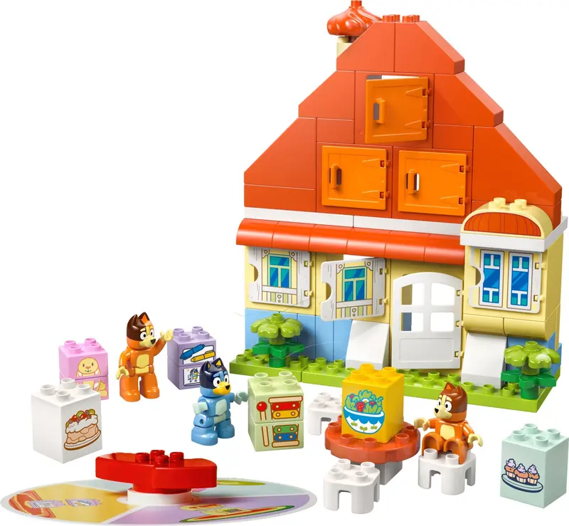 LEGO DUPLO 10459 Bluey's Family House with Memory Game set