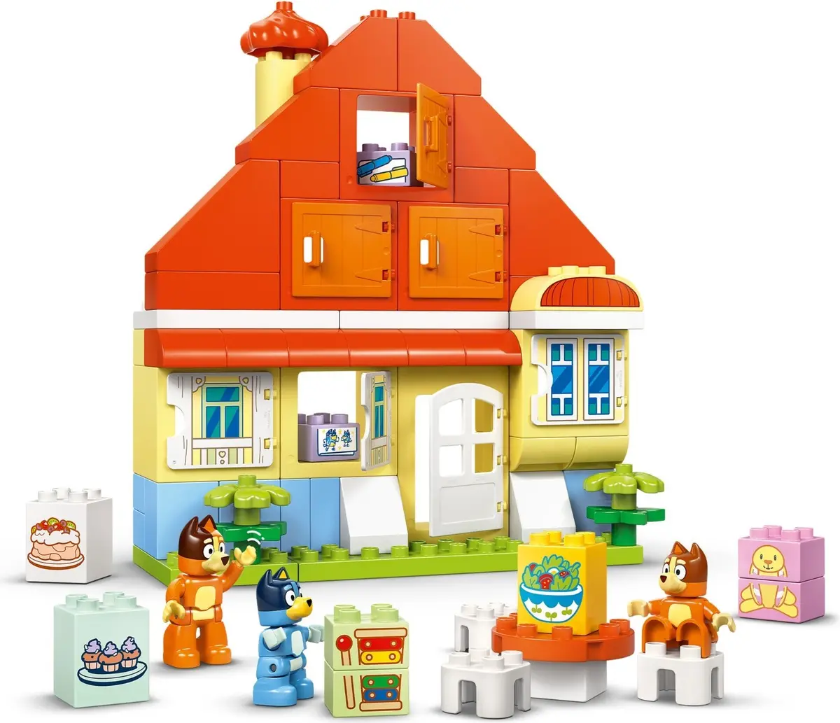 LEGO DUPLO 10459 Bluey's Family House with Memory Game set, image 10