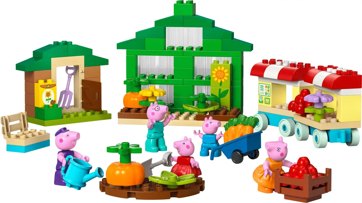 LEGO DUPLO 10461 Grandpa Pig's Garden and Greenhouse set