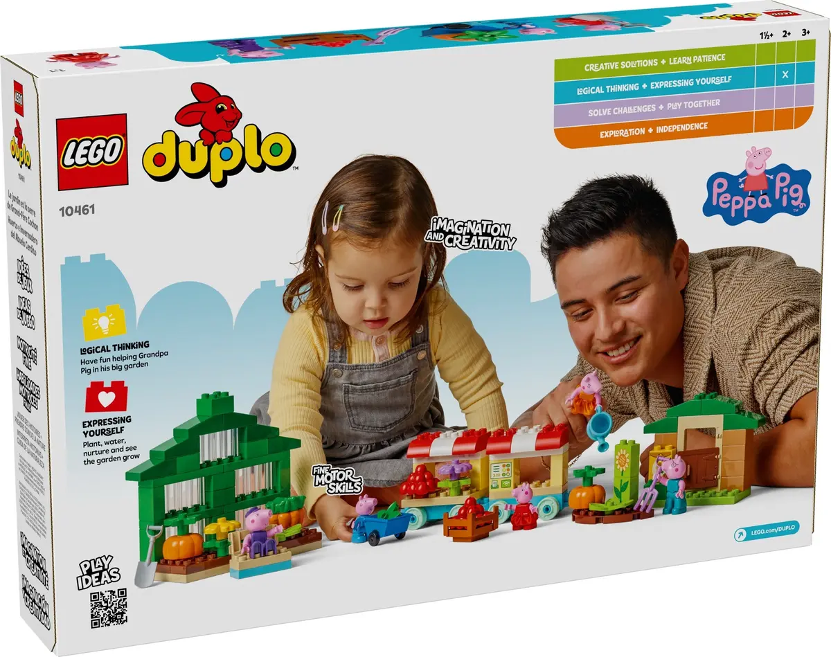 LEGO DUPLO 10461 Grandpa Pig's Garden and Greenhouse set, image 2