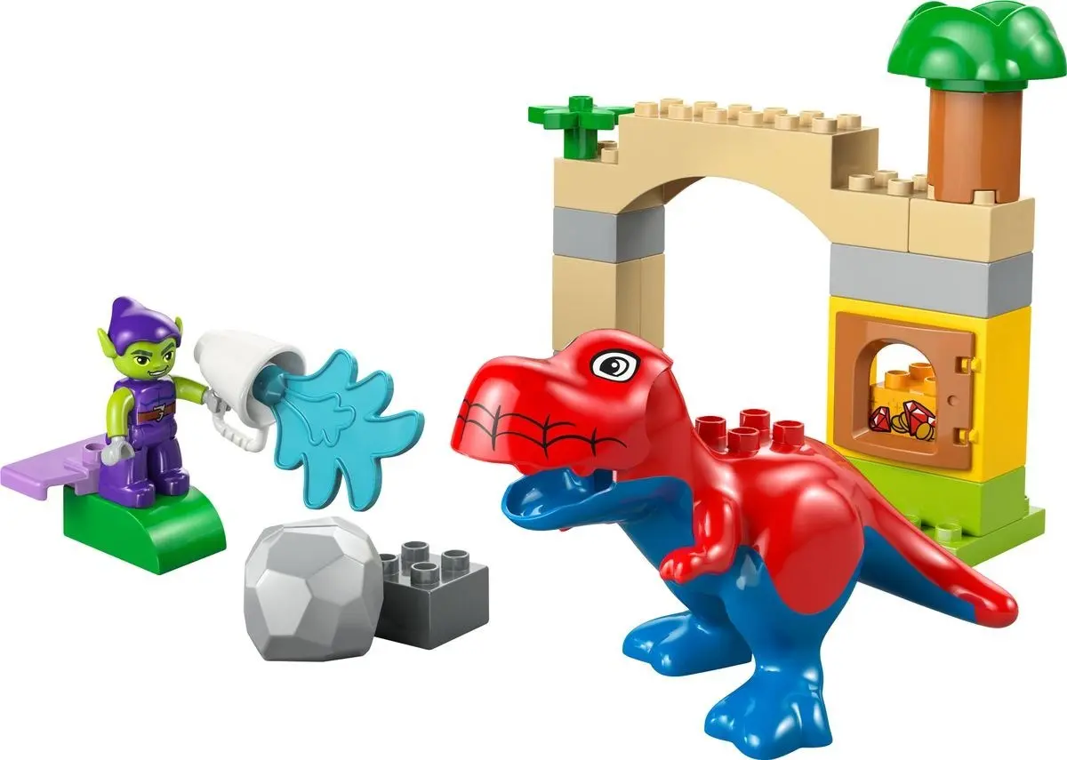 LEGO DUPLO 10463 Dinosaur Spidey-Rex vs. Green Goblin set