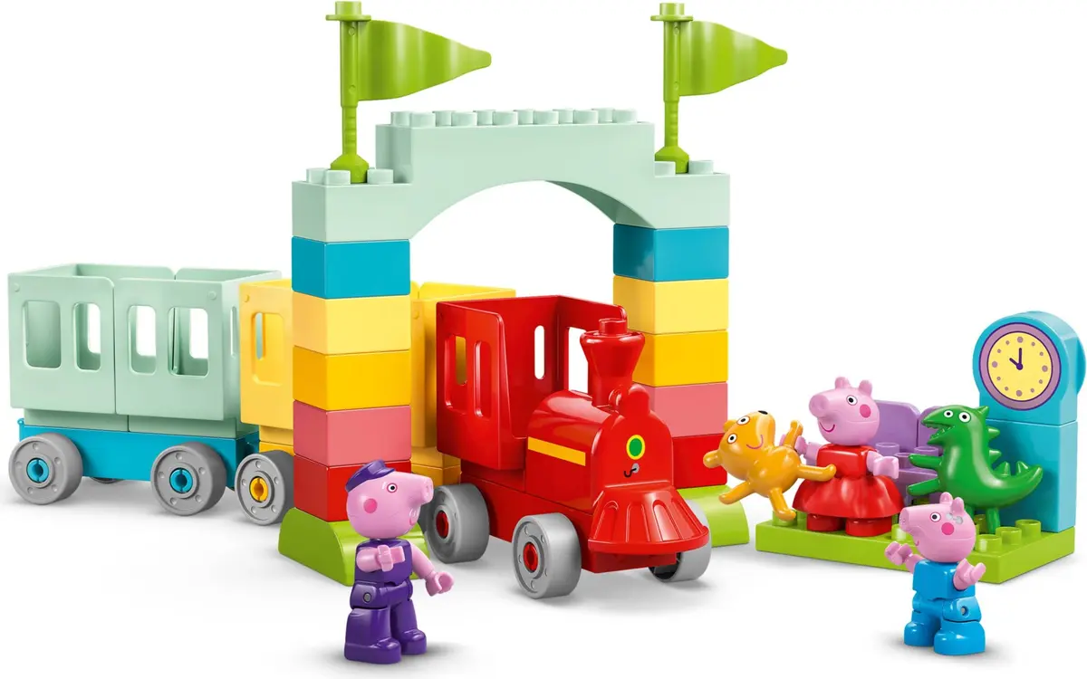 LEGO DUPLO 10466 Train Ride with Grandpa Pig set, image 9