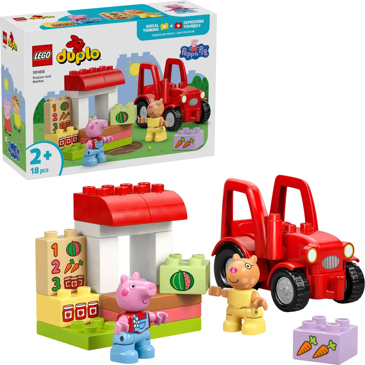 LEGO DUPLO 10468 Tractor and Market set, image 3