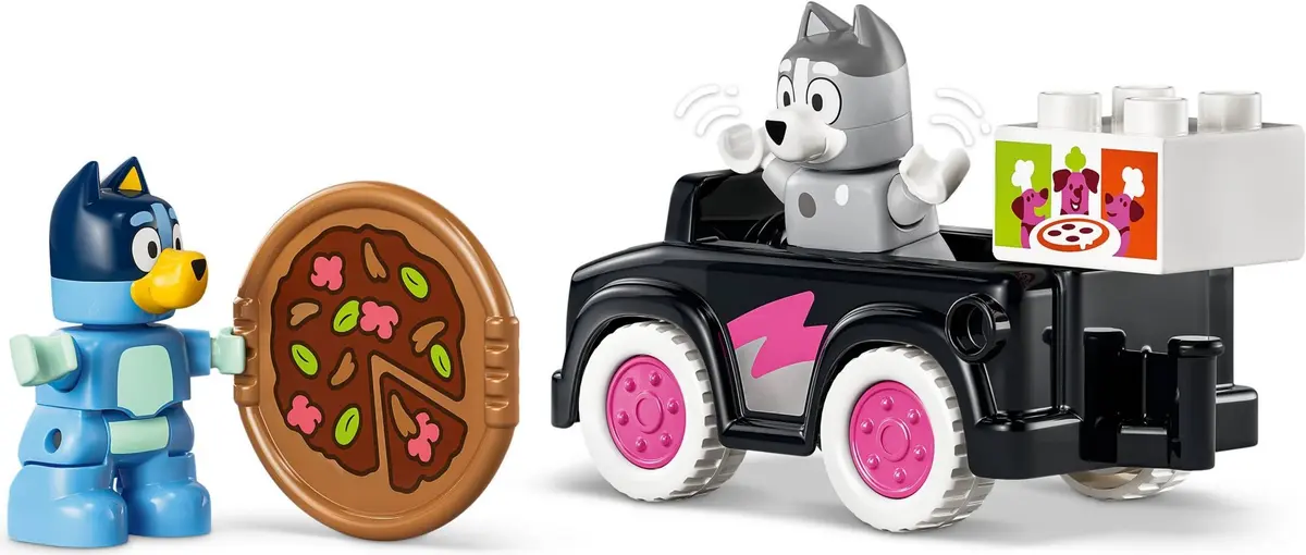 LEGO DUPLO 10469 Pizza Girls with Muffin and Bluey set, image 8