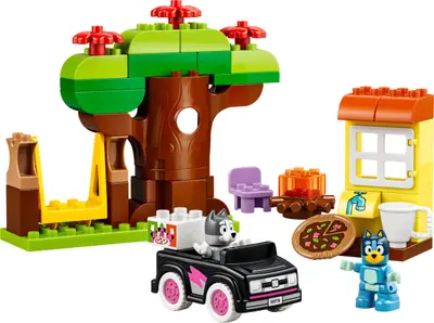 LEGO DUPLO 10469 Pizza Girls with Muffin and Bluey set