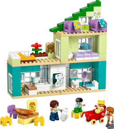 LEGO DUPLO 10470 3 in 1 Modern Family House with Figures set