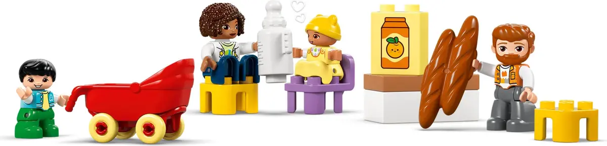 LEGO DUPLO 10470 3 in 1 Modern Family House with Figures set, image 8