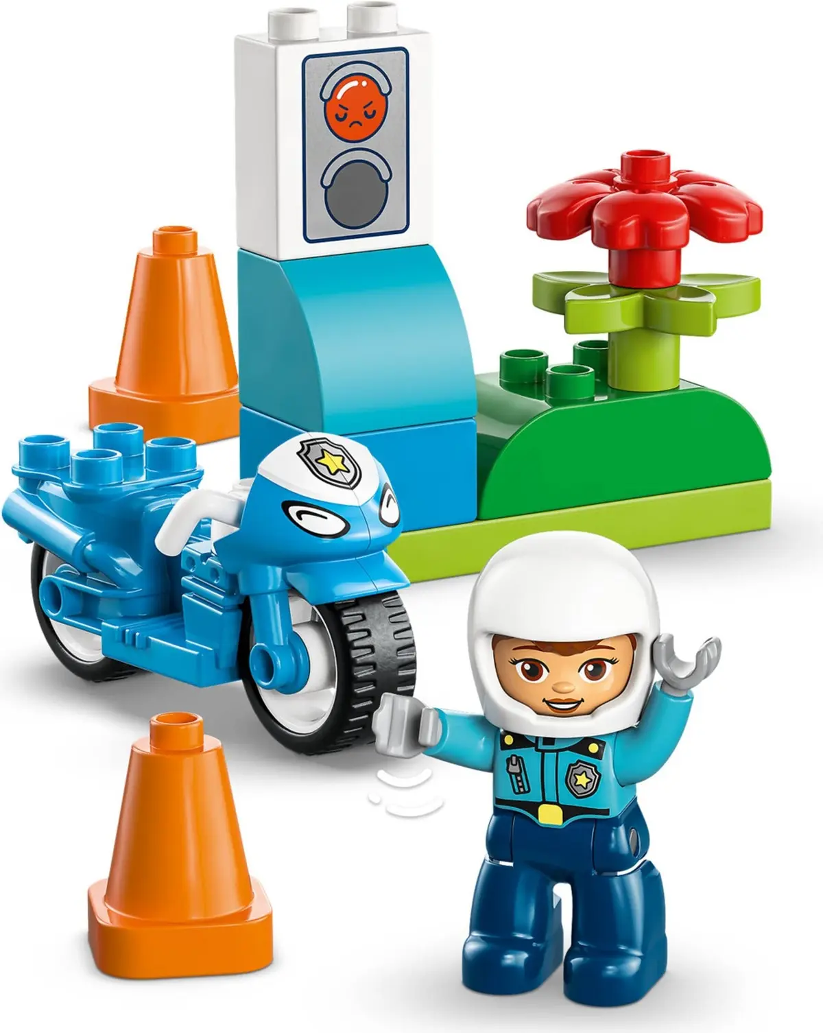 LEGO DUPLO 10471 Blue Police Motorcycle set, image 10