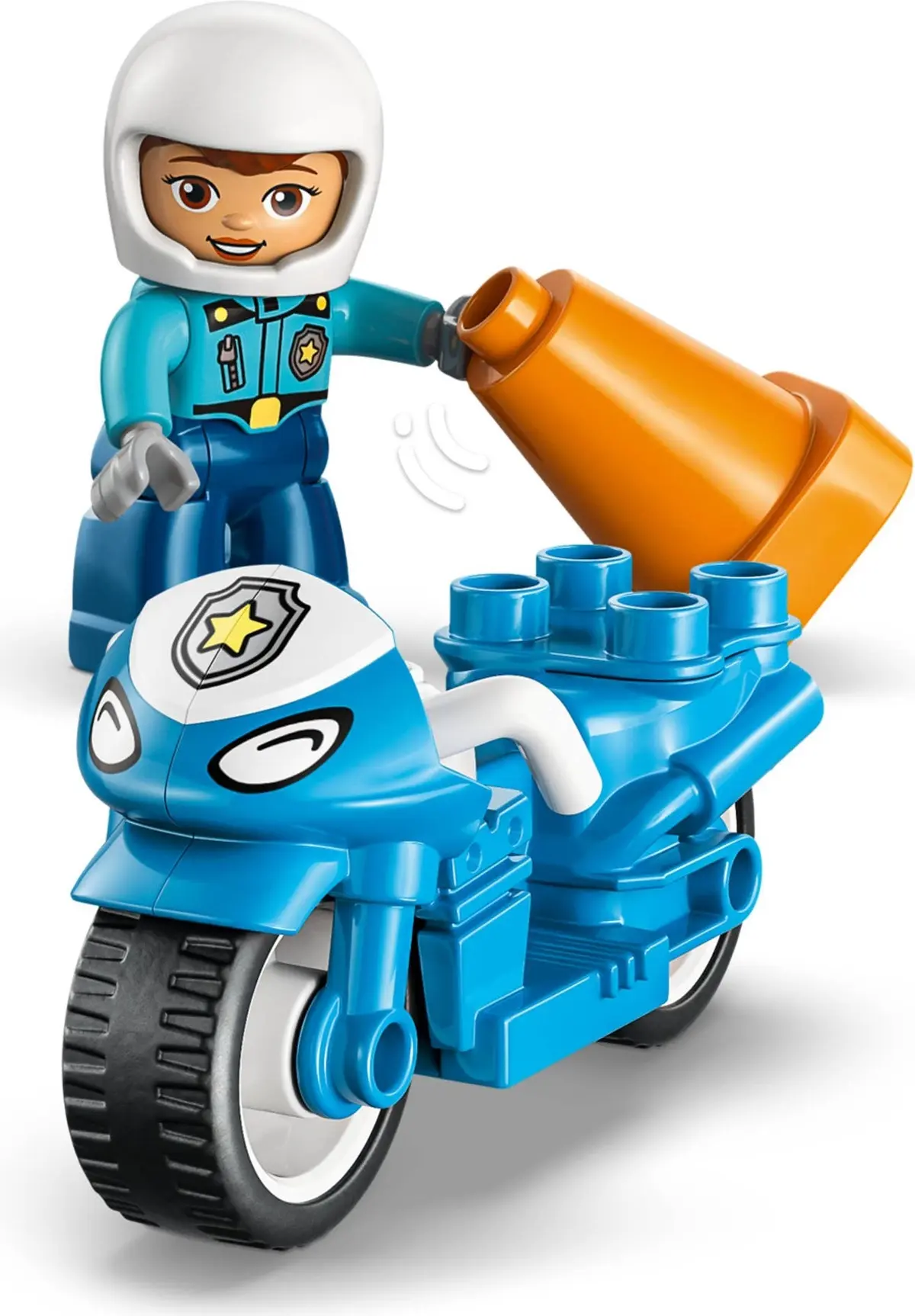 LEGO DUPLO 10471 Blue Police Motorcycle set, image 9