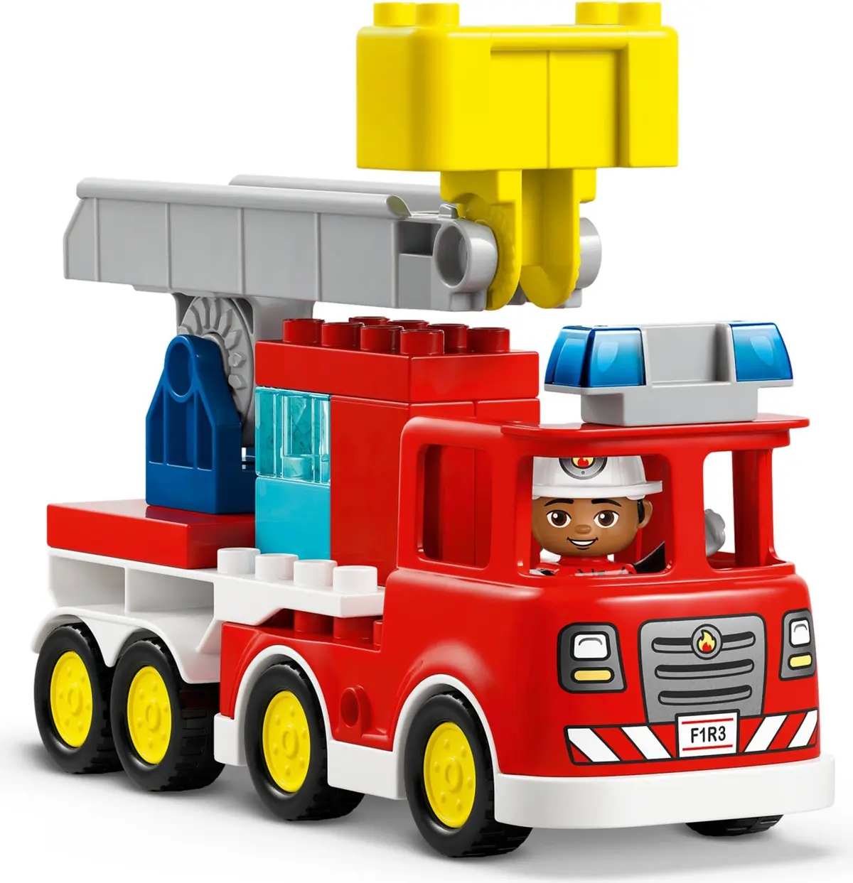 LEGO DUPLO 10473 Fire Truck with Hose and Firefighter set, image 9