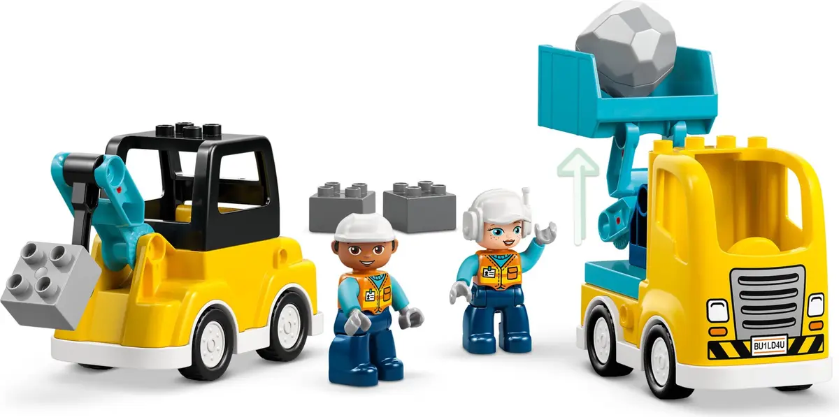 LEGO DUPLO 10475 3 in 1 Construction Vehicles set, image 11