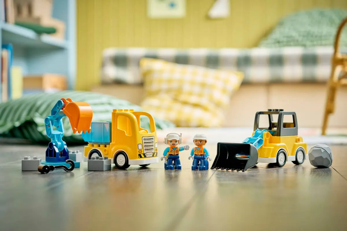 LEGO DUPLO 10475 3 in 1 Construction Vehicles set, image 6