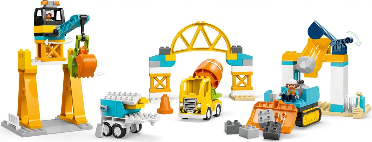LEGO DUPLO 10476 3 in 1 Construction Site and Vehicles set, image 11