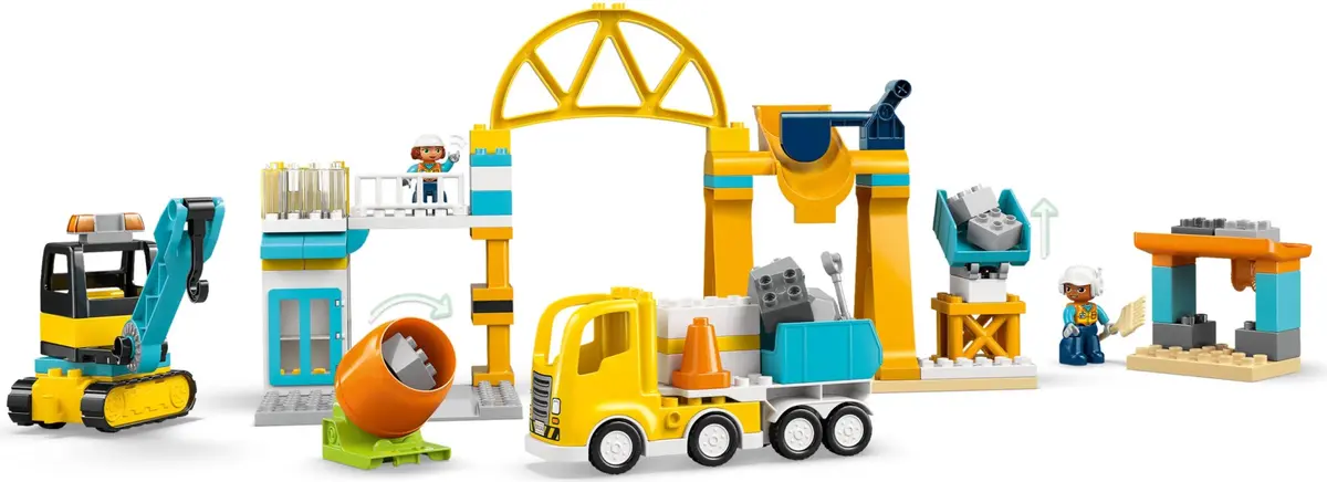 LEGO DUPLO 10476 3 in 1 Construction Site and Vehicles set, image 12