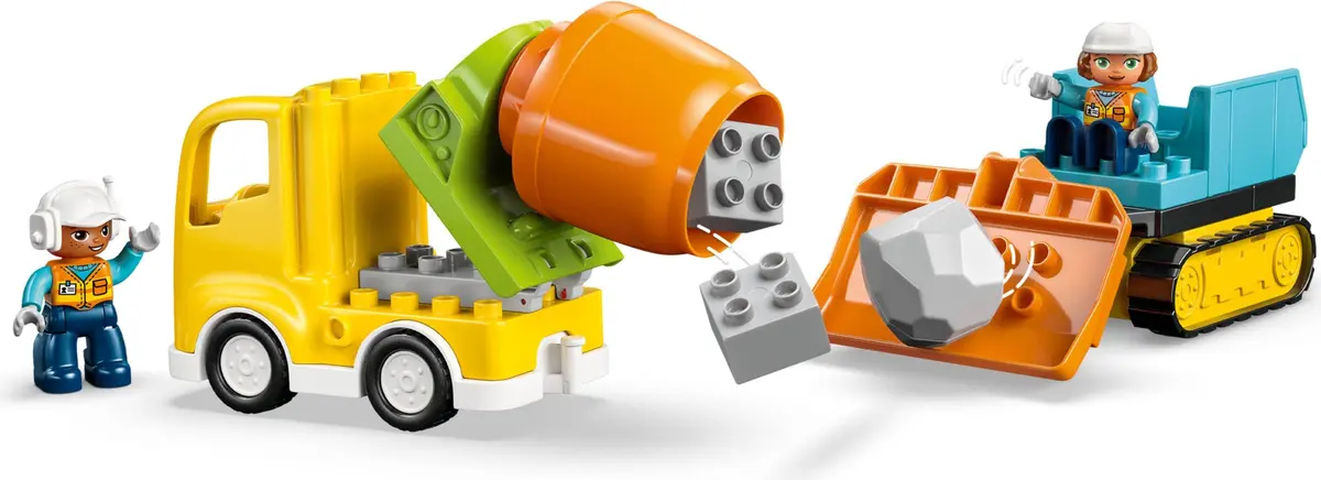 LEGO DUPLO 10476 3 in 1 Construction Site and Vehicles set, image 8