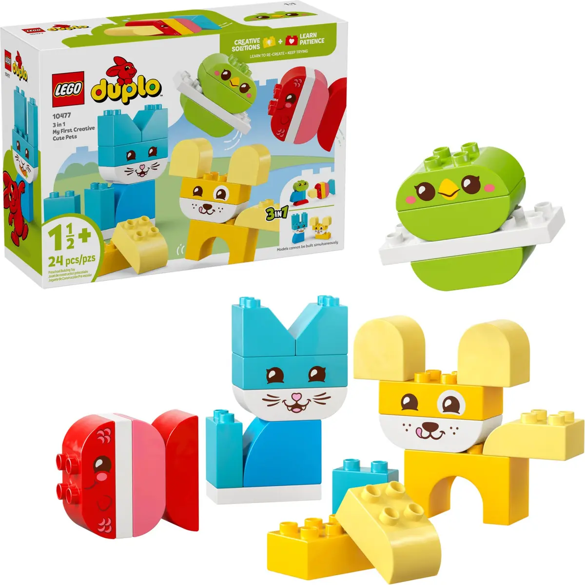 LEGO DUPLO 10477 3 in 1 My First Creative Cute Pets set, image 3