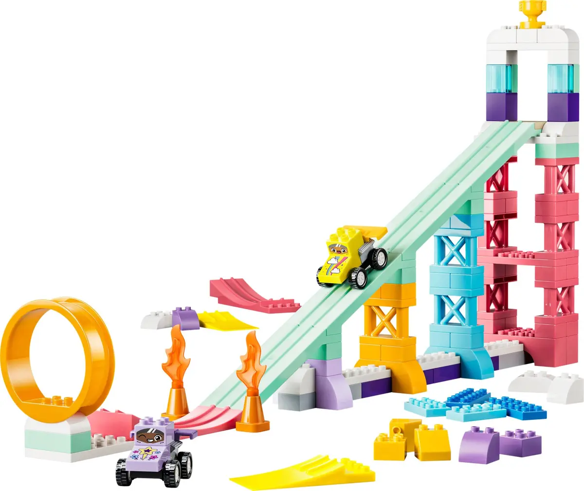 LEGO DUPLO 10478 3 in 1 Creative Ramps with Vehicles set