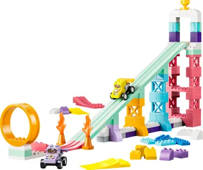 LEGO DUPLO 10478 3 in 1 Creative Ramps with Vehicles set