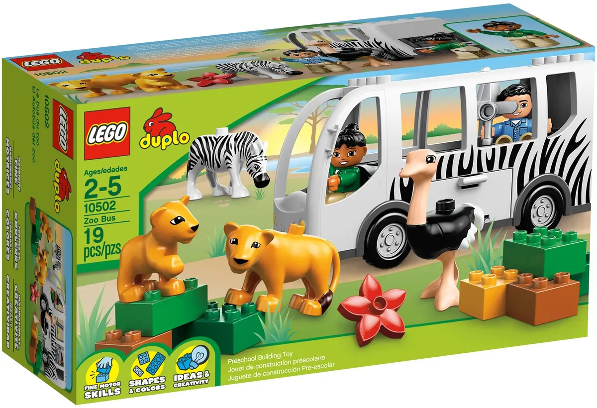 LEGO DUPLO 10502 Zoo Bus set, image 2