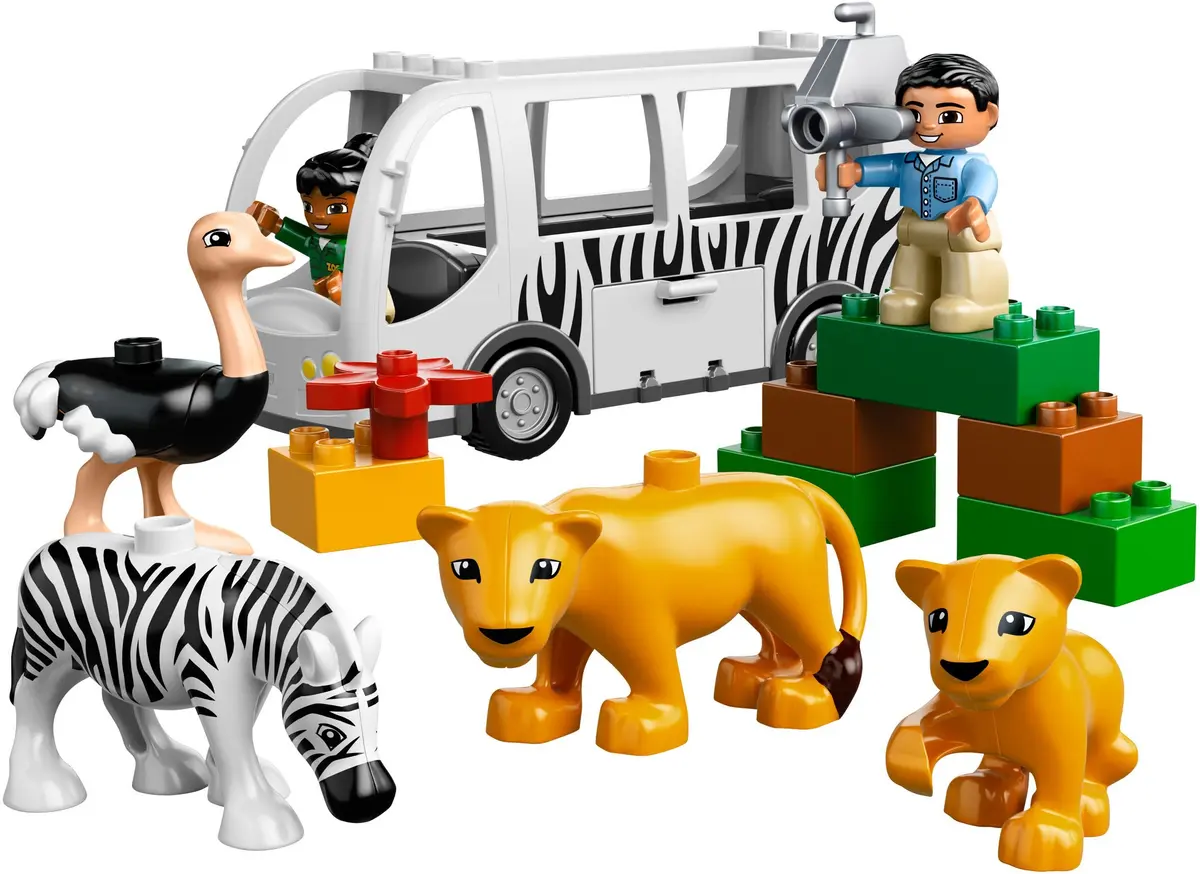 LEGO DUPLO 10502 Zoo Bus set, image 3