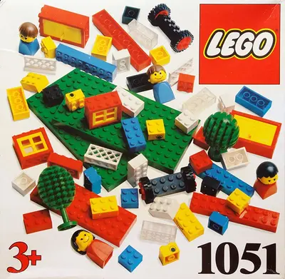 LEGO Dacta 1051 Basic Pack set
