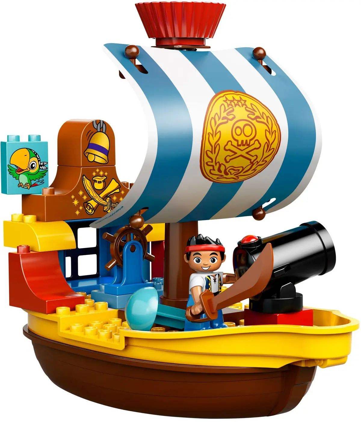 LEGO DUPLO 10514 Jake's Pirate Ship Bucky set, image 6