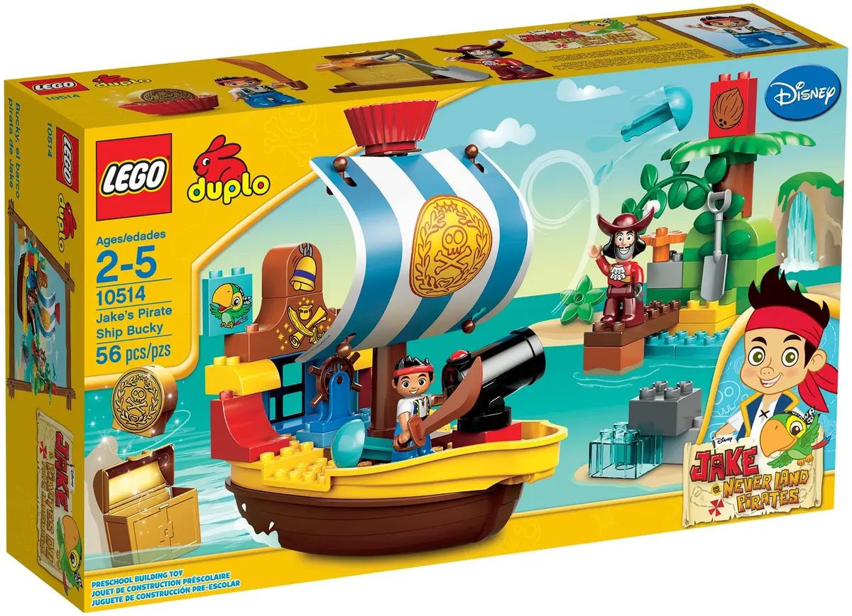 LEGO DUPLO 10514 Jake's Pirate Ship Bucky set, image 2