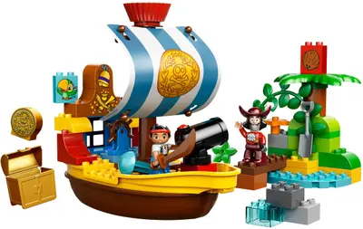 LEGO DUPLO 10514 Jake's Pirate Ship Bucky set