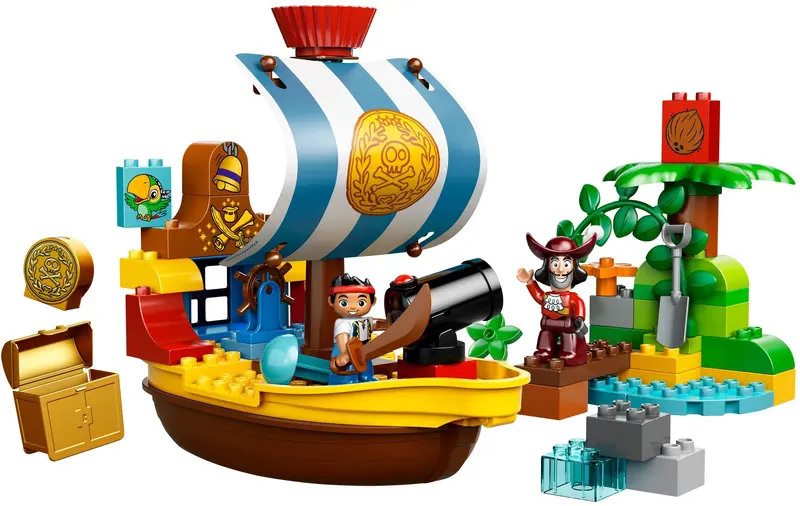 LEGO DUPLO 10514 Jake's Pirate Ship Bucky set