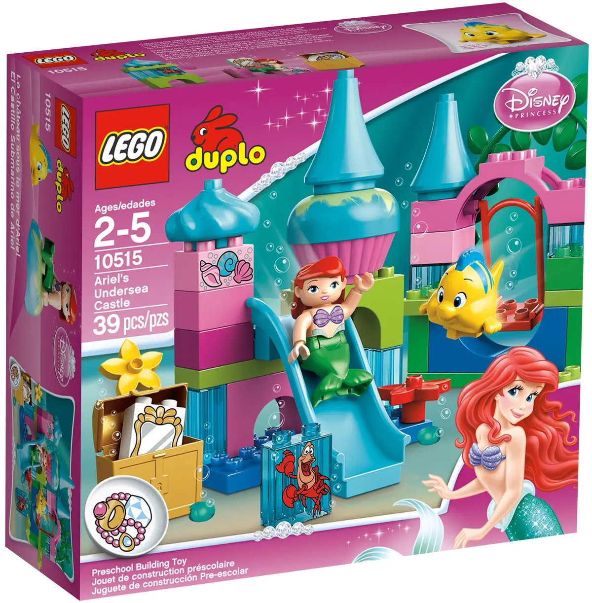 LEGO DUPLO 10515 Ariel's Undersea Castle set, image 2