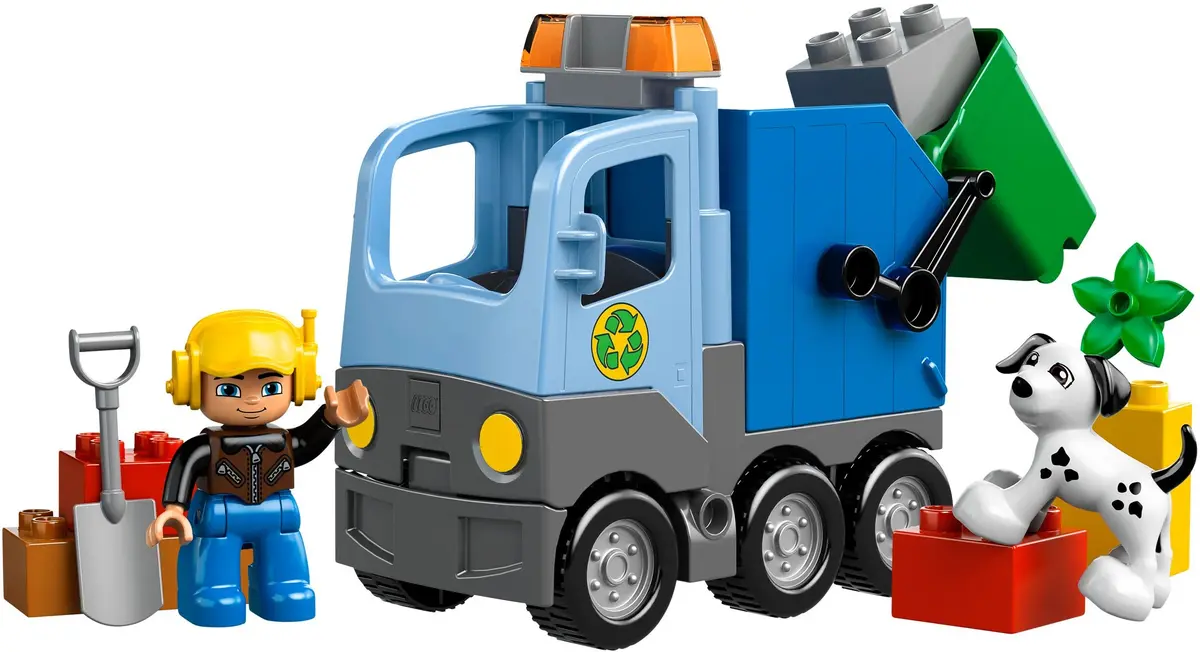 LEGO DUPLO 10519 Garbage Truck set, image 7