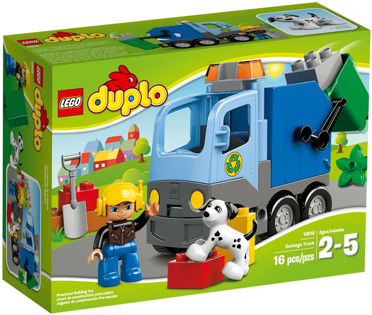 LEGO DUPLO 10519 Garbage Truck set, image 2