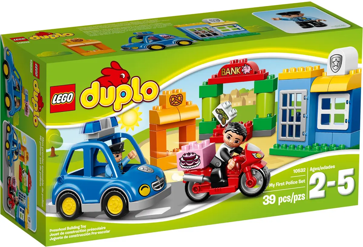 LEGO DUPLO 10532 My First Police Set set, image 2