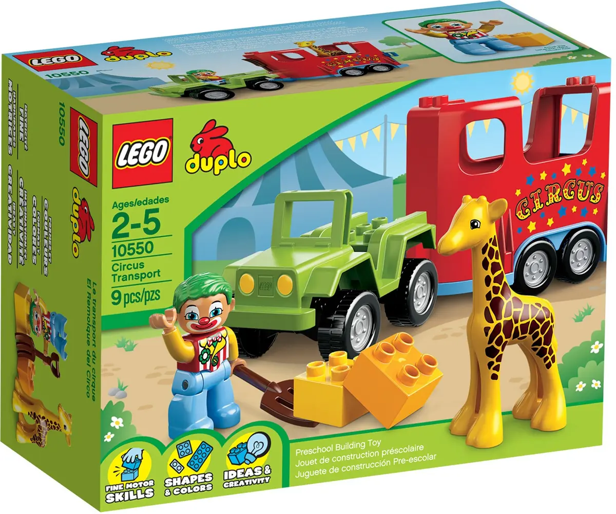 LEGO DUPLO 10550 Circus Transport set, image 2