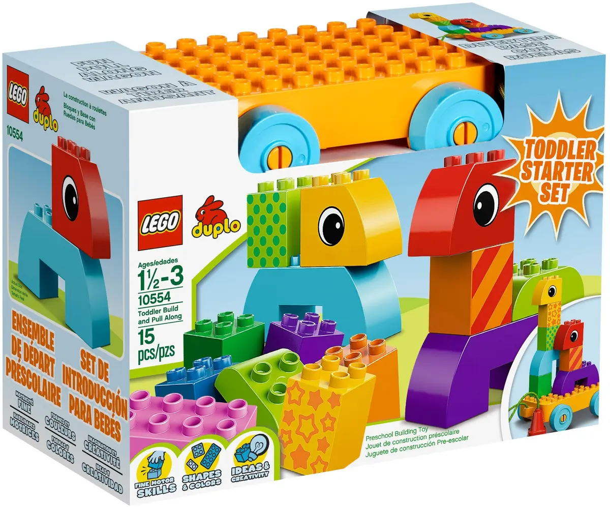 LEGO DUPLO 10554 Toddler Build and Pull Along set, image 2
