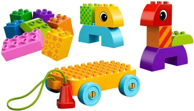 LEGO DUPLO 10554 Toddler Build and Pull Along set