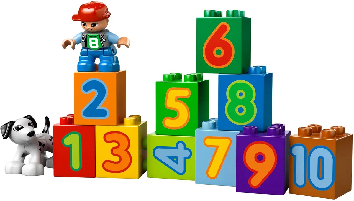 LEGO DUPLO 10558 Number Train set, image 5