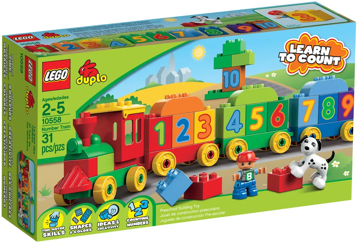 LEGO DUPLO 10558 Number Train set, image 2