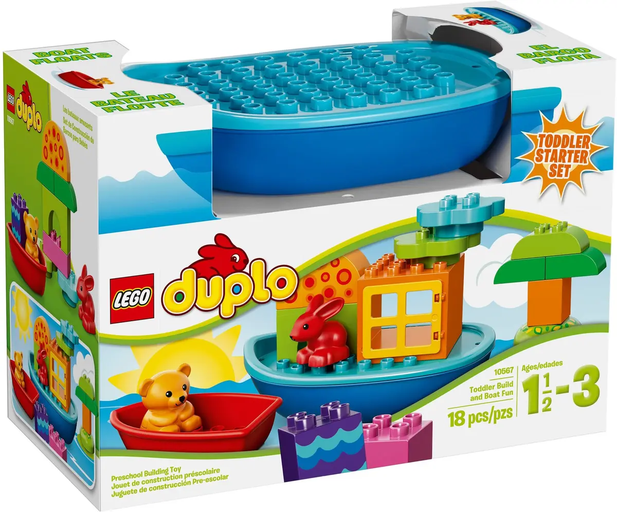 LEGO DUPLO 10567 Toddler Build and Boat Fun set, image 2