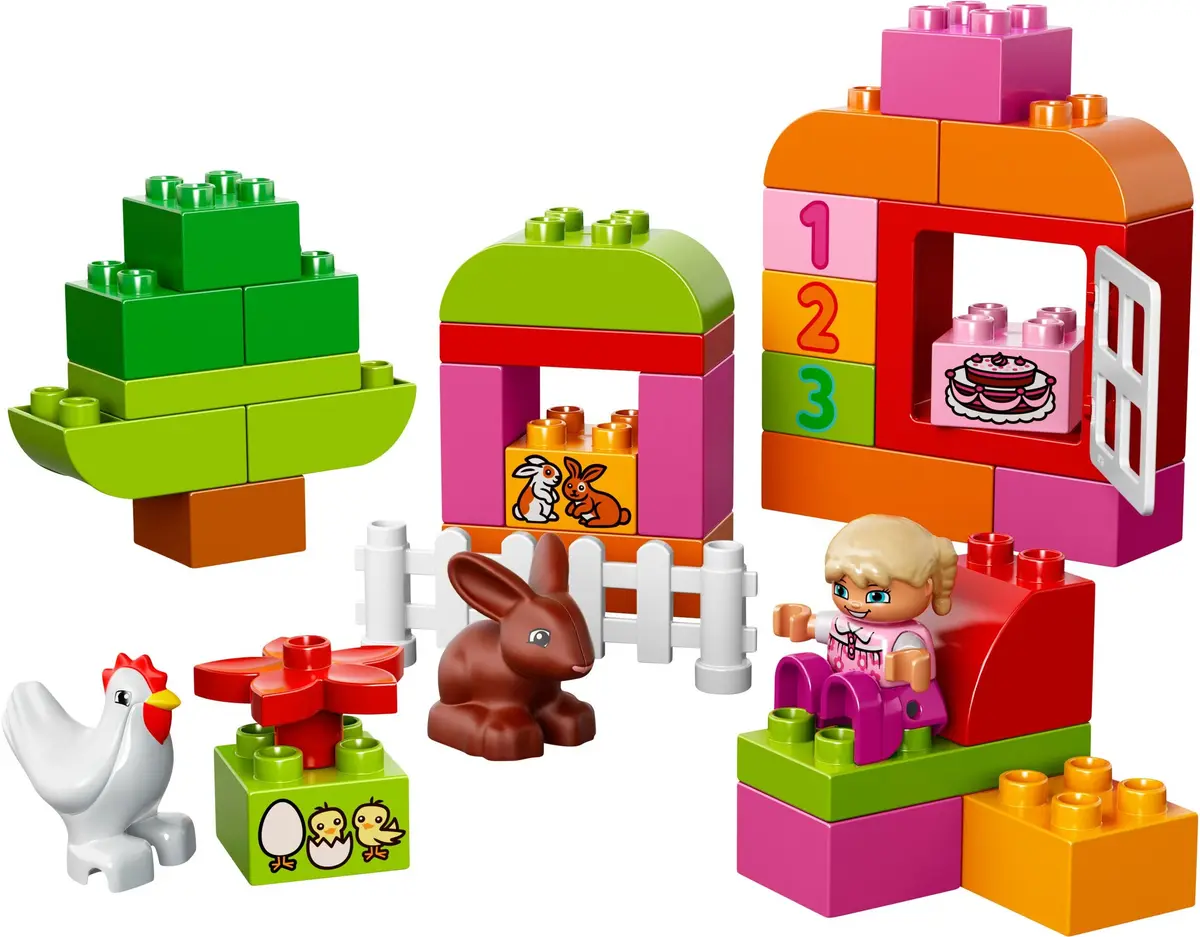 LEGO DUPLO 10571 All-in-One-Pink-Box-of-Fun set, image 4