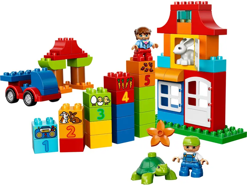 LEGO DUPLO 10580 Deluxe Box of Fun set