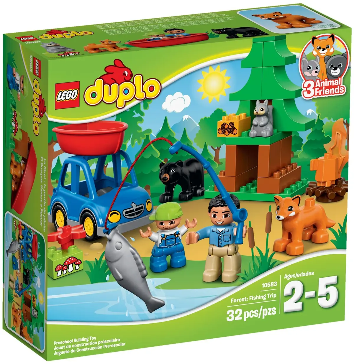 LEGO DUPLO 10583 Forest: Fishing Trip set, image 2