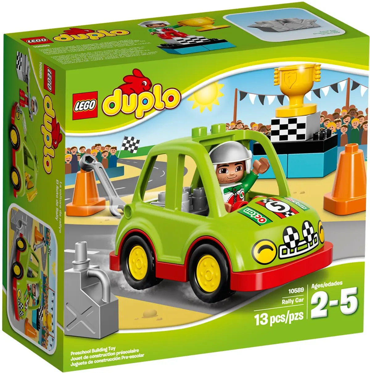 LEGO DUPLO 10589 Rally Car set, image 2