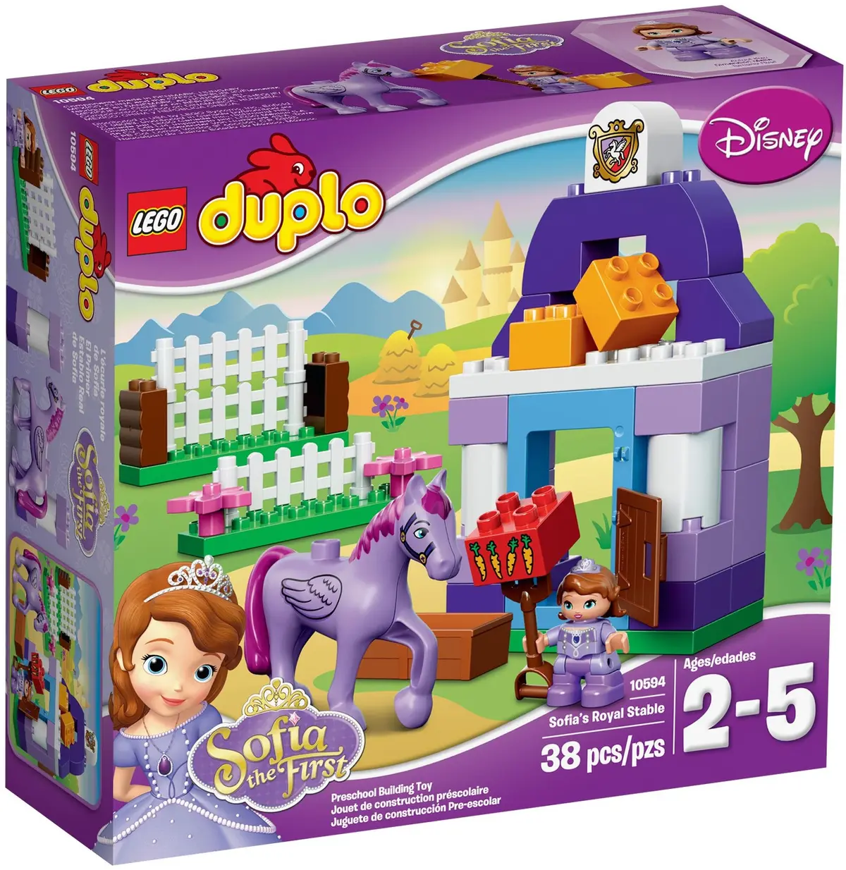 LEGO DUPLO 10594 Sofia's Royal Stable set, image 2
